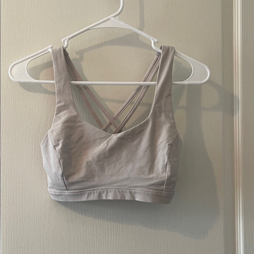 Lululemon Athletica Light Gray Sports Bra